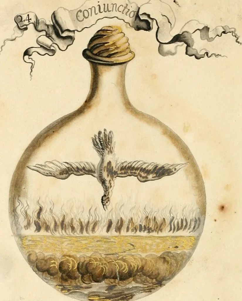 An illustration from Manly Palmer Hall collection of alchemical manuscripts, 1500-1825, 1600, leaf 81
