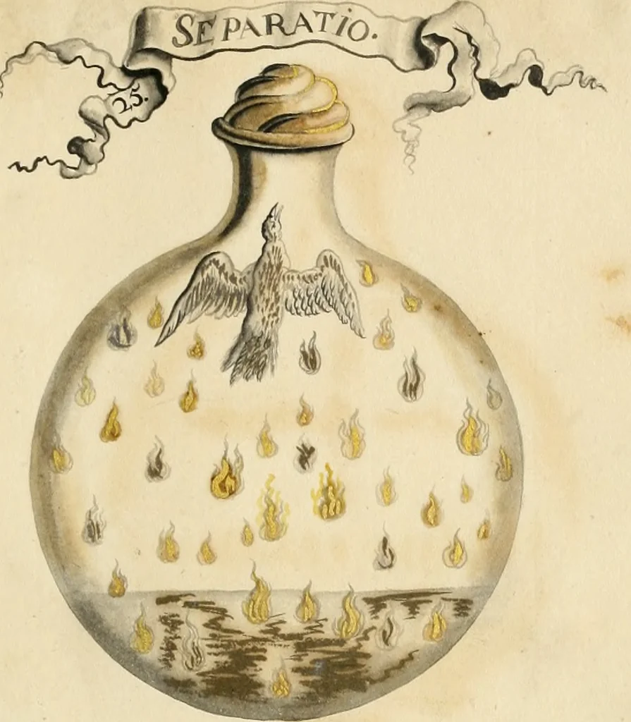 An illustration from Manly Palmer Hall collection of alchemical manuscripts, 1500-1825, 1600, leaf 82