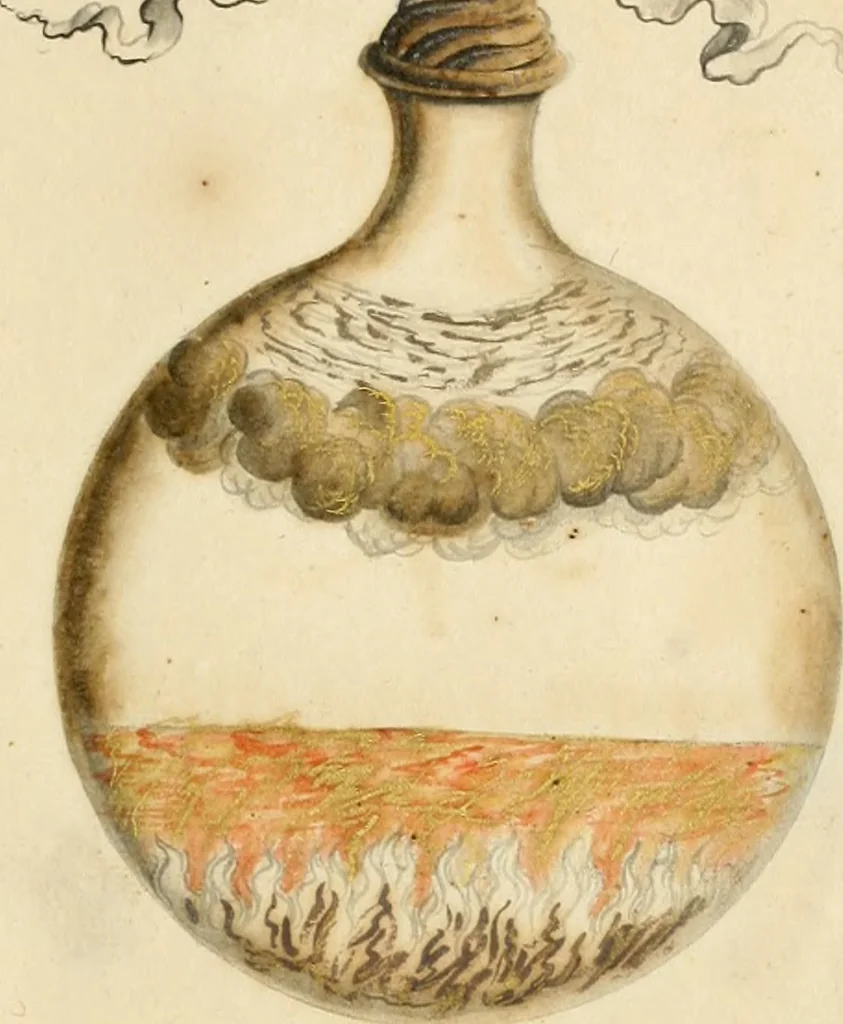 An illustration from Manly Palmer Hall collection of alchemical manuscripts, 1500-1825, 1600, leaf 86
