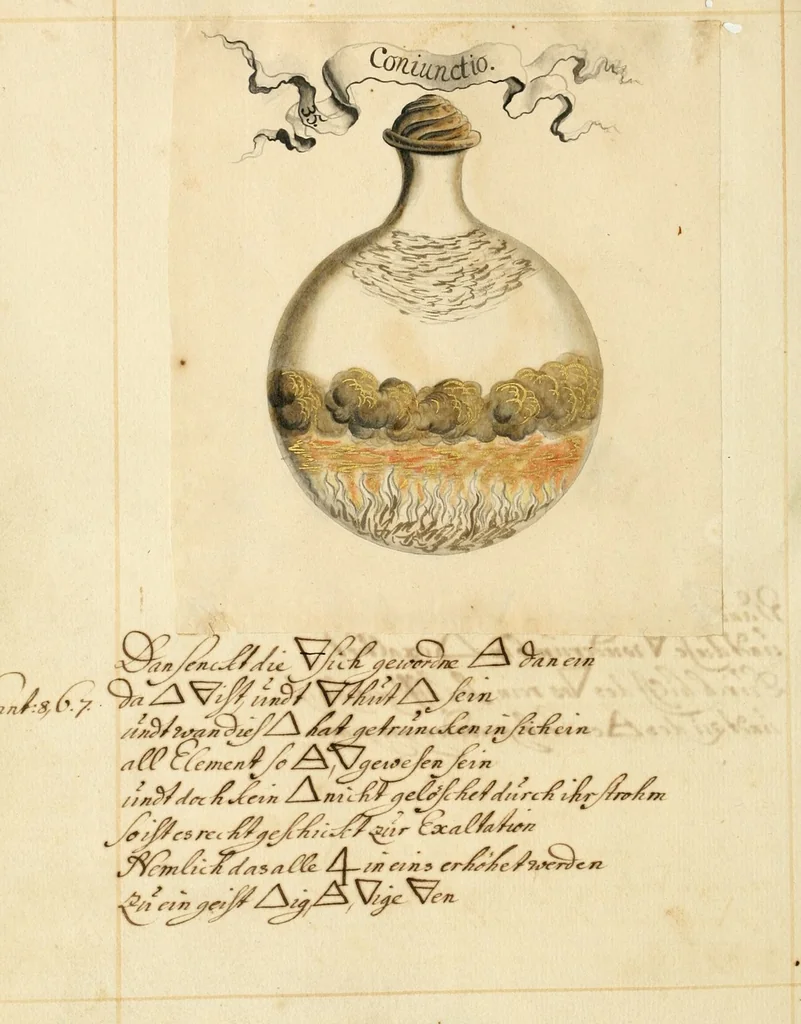 An illustration from Manly Palmer Hall collection of alchemical manuscripts, 1500-1825, 1600, leaf 88