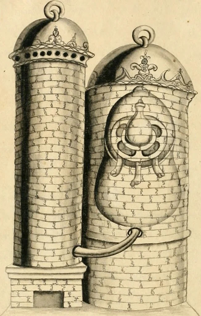 An illustration from Manly Palmer Hall collection of alchemical manuscripts, 1500-1825, 1600, leaf 93