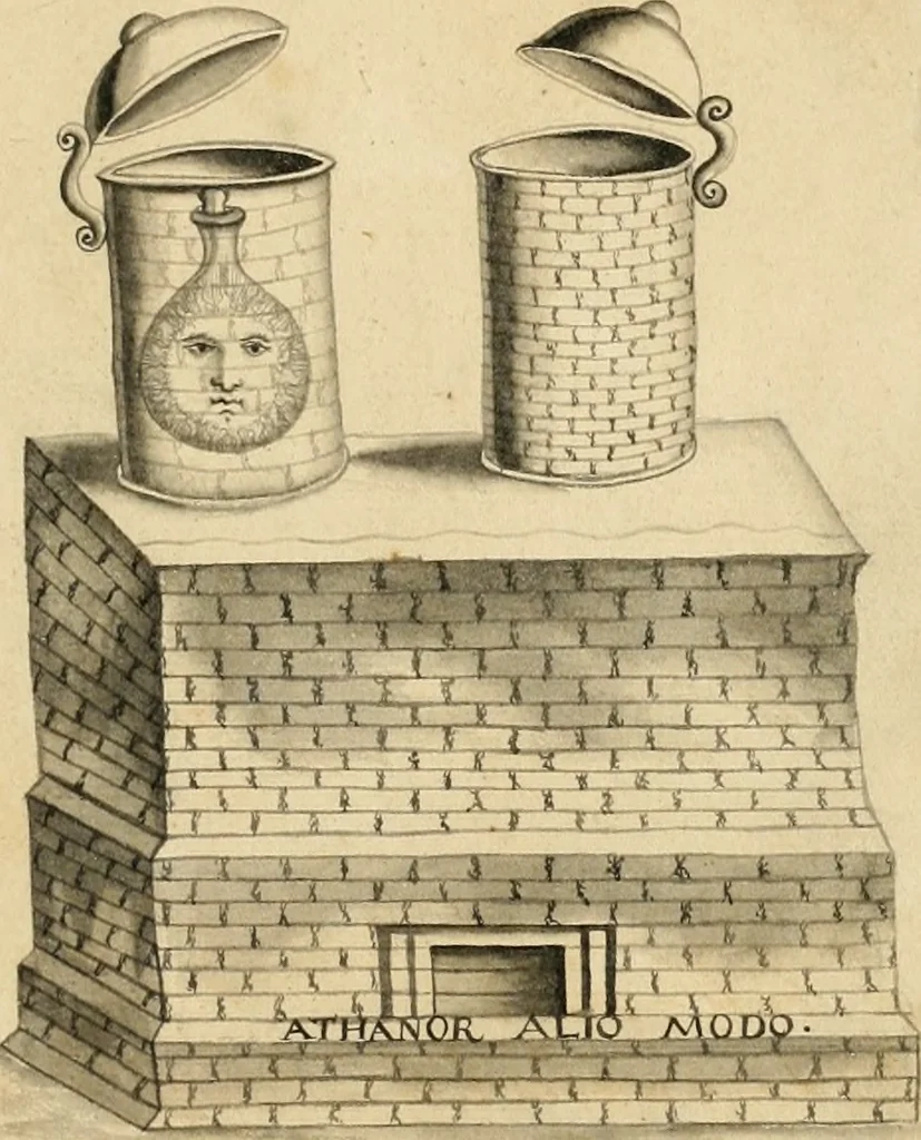 An illustration from Manly Palmer Hall collection of alchemical manuscripts, 1500-1825, 1600, leaf 94