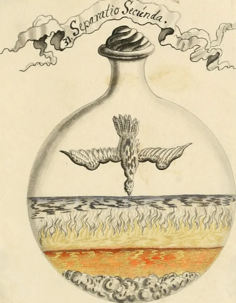 An illustration from Manly Palmer Hall collection of alchemical manuscripts, 1500-1825, 1600, leaf 11