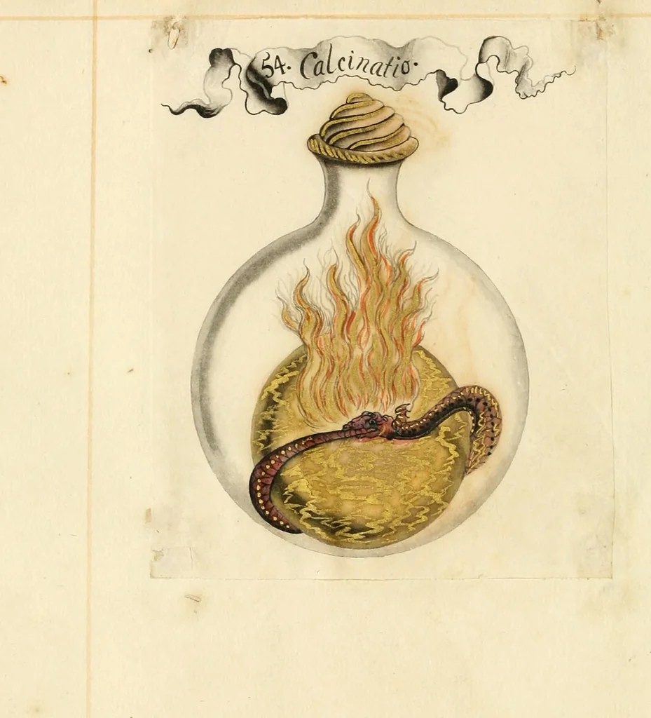 An illustration from Manly Palmer Hall collection of alchemical manuscripts, 1500-1825, 1600, leaf 26