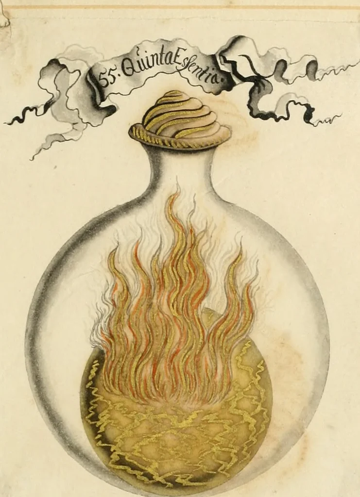 An illustration from Manly Palmer Hall collection of alchemical manuscripts, 1500-1825, 1600, leaf 26