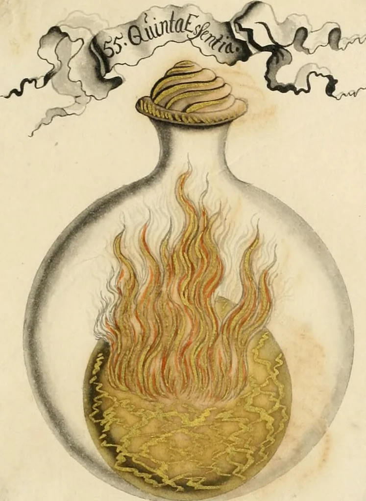 An illustration from Manly Palmer Hall collection of alchemical manuscripts, 1500-1825, 1600, leaf 27