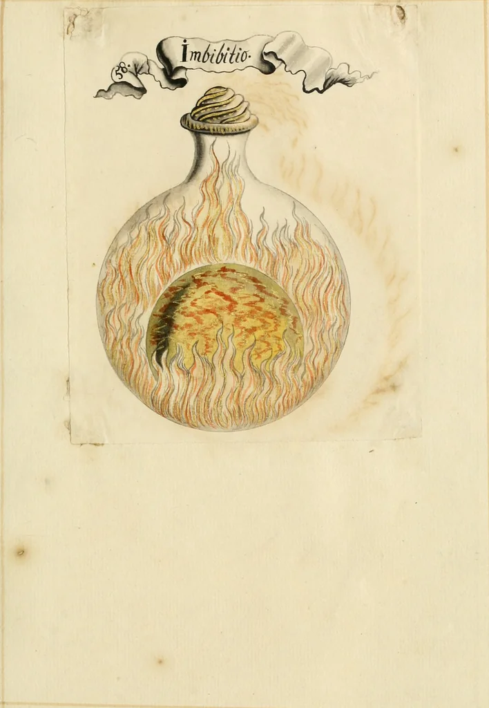 An illustration from Manly Palmer Hall collection of alchemical manuscripts, 1500-1825, 1600, leaf 28