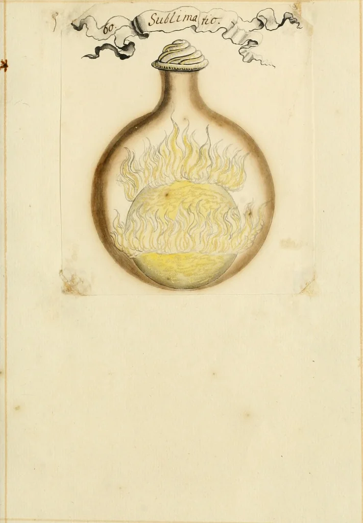 An illustration from Manly Palmer Hall collection of alchemical manuscripts, 1500-1825, 1600, leaf 30