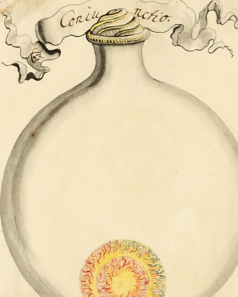 An illustration from Manly Palmer Hall collection of alchemical manuscripts, 1500-1825, 1600, leaf 34