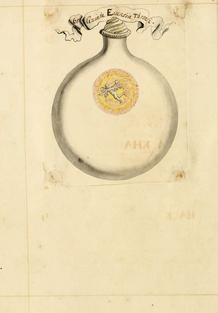 An illustration from Manly Palmer Hall collection of alchemical manuscripts, 1500-1825, 1600, leaf 36