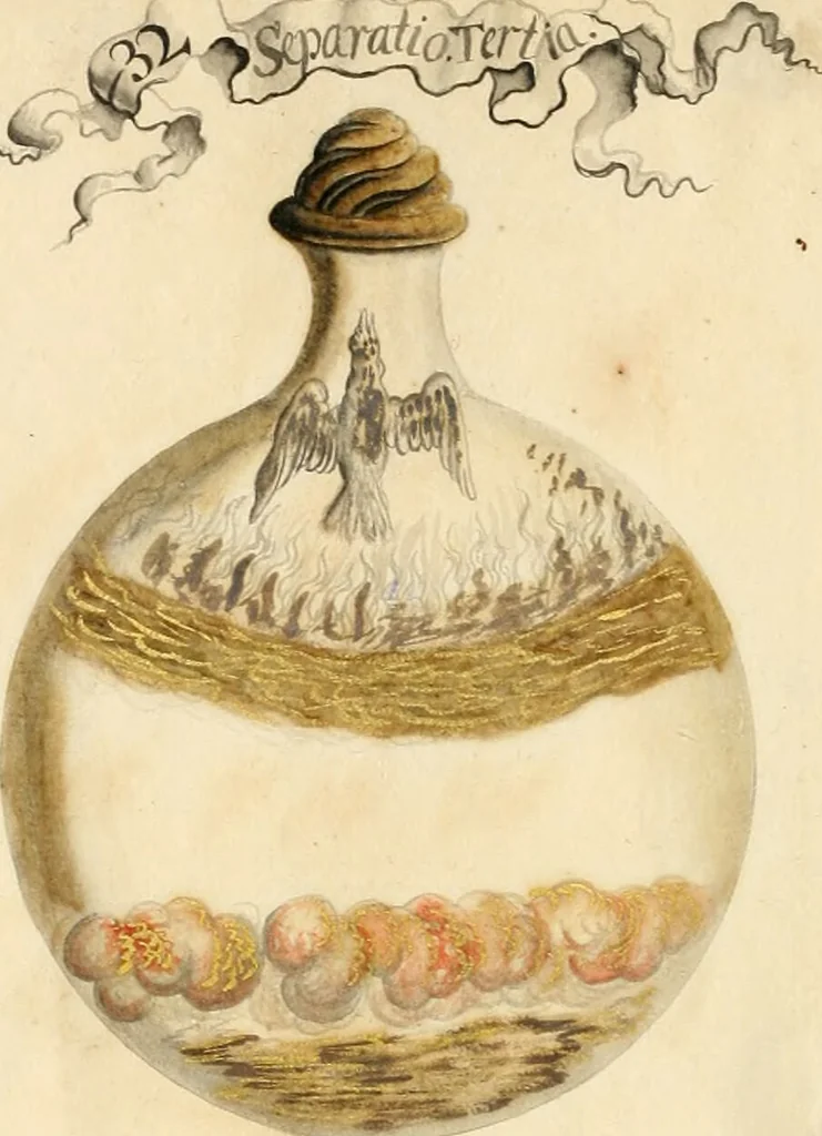 An illustration from Manly Palmer Hall collection of alchemical manuscripts, 1500-1825, 1600, leaf 8