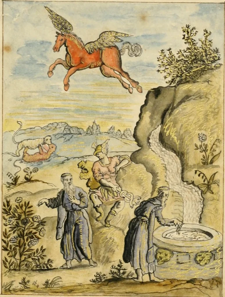 An illustration from Manly Palmer Hall collection of alchemical manuscripts, 1500-1825, 1600, leaf 78
