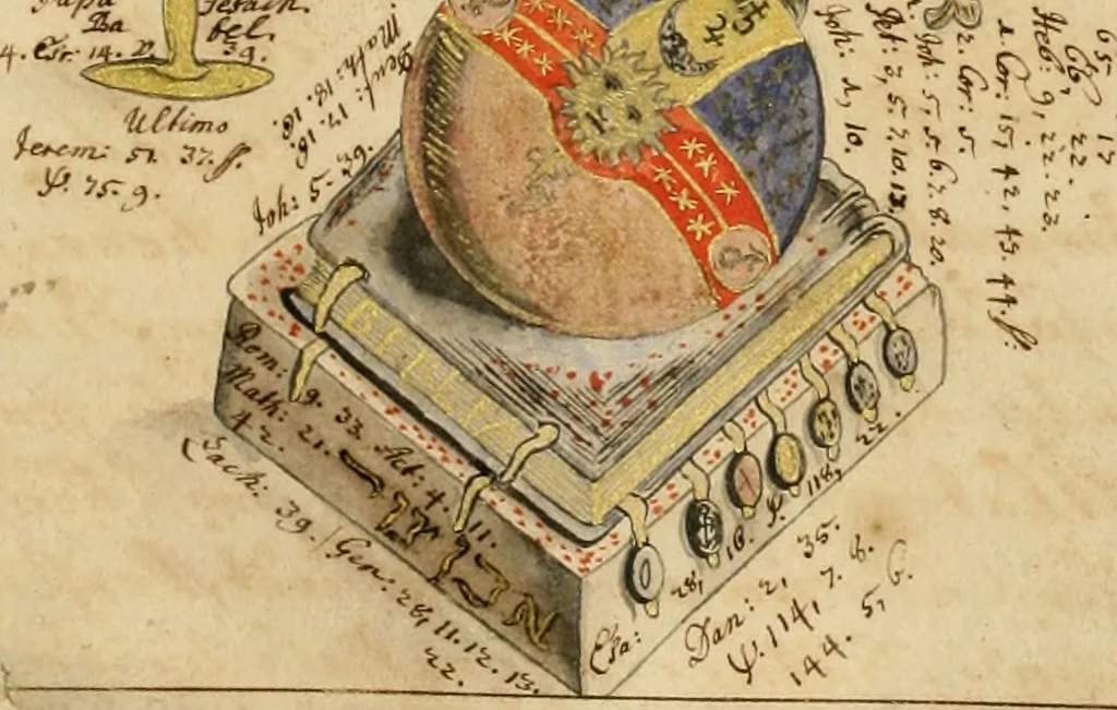An illustration from Manly Palmer Hall collection of alchemical manuscripts, 1500-1825, 1600, leaf 70