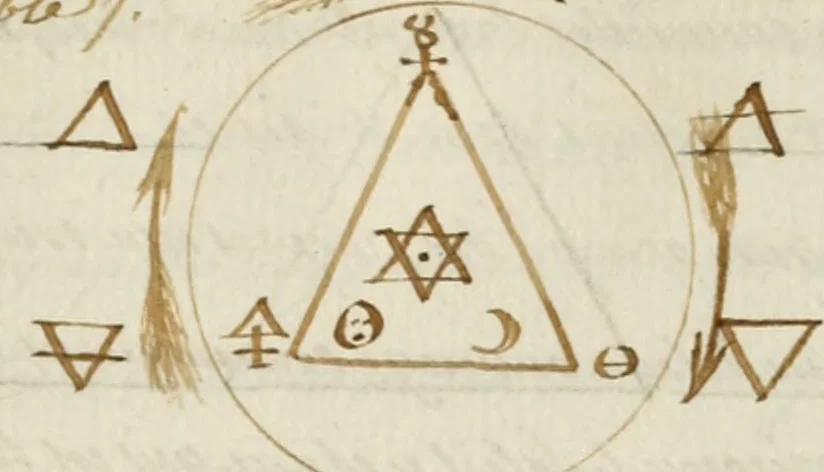 An illustration from Manly Palmer Hall collection of alchemical manuscripts, 1500-1825, 1600, leaf 524
