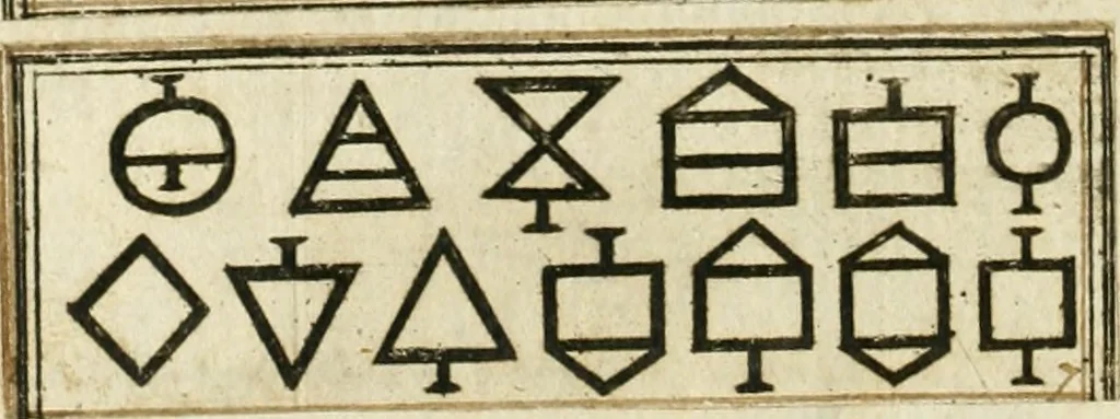 An illustration from Manly Palmer Hall collection of alchemical manuscripts, 1500-1825, 1600, leaf 655