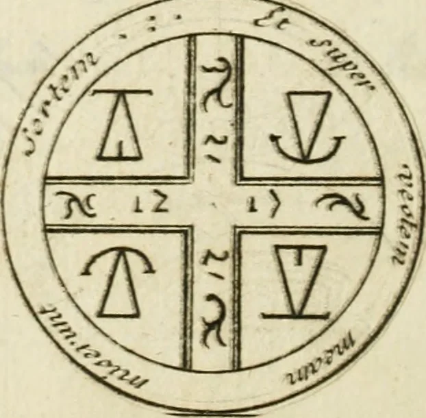 An illustration from Manly Palmer Hall collection of alchemical manuscripts, 1500-1825, 1600, leaf 693