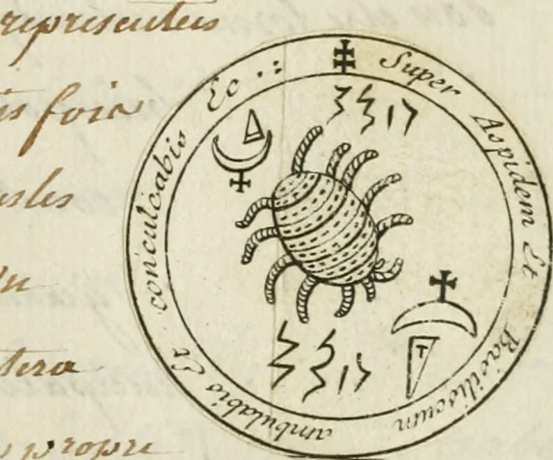 An illustration from Manly Palmer Hall collection of alchemical manuscripts, 1500-1825, 1600, leaf 695