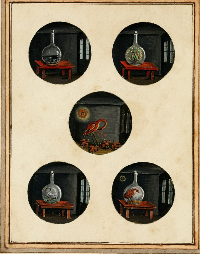 An illustration from Manly Palmer Hall collection of alchemical manuscripts, 1500-1825, 1600, leaf 10