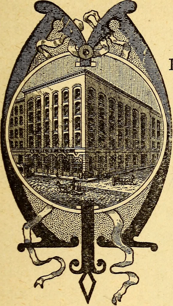 An illustration from Manners, culture and dress of the best American society, including social, commercial and legal forms, letter writing, invitations, &c., also valuable suggestions on self culture and home training, 1893, leaf 132