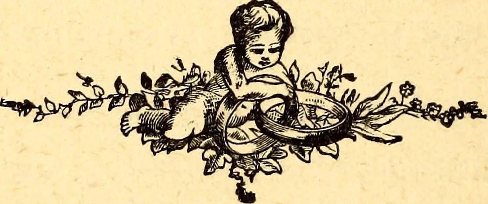 An illustration from Manners, culture and dress of the best American society, including social, commercial and legal forms, letter writing, invitations, &c., also valuable suggestions on self culture and home training, 1893, leaf 261