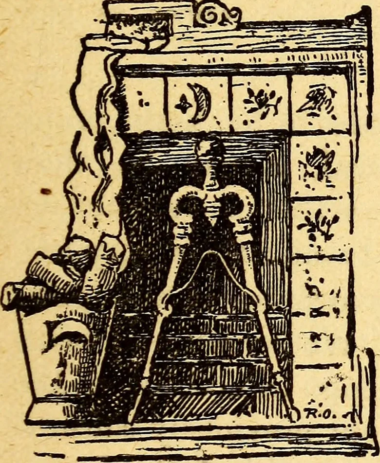 An illustration from Manners, culture and dress of the best American society, including social, commercial and legal forms, letter writing, invitations, &c., also valuable suggestions on self culture and home training, 1893, leaf 276