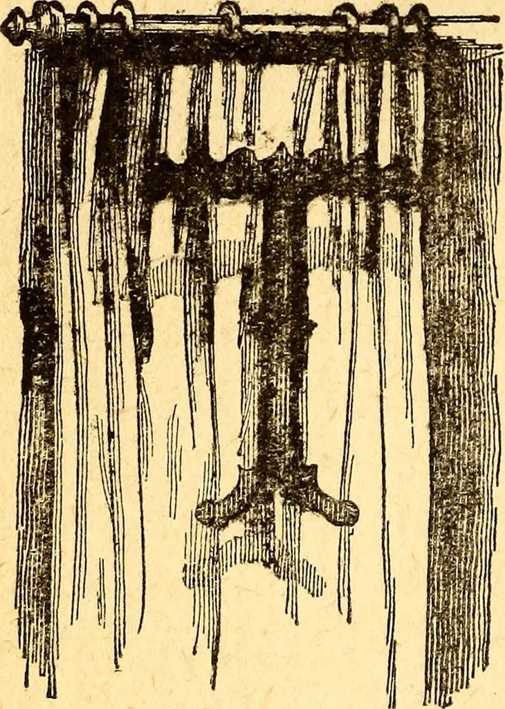 An illustration from Manners, culture and dress of the best American society, including social, commercial and legal forms, letter writing, invitations, &c., also valuable suggestions on self culture and home training, 1893, leaf 31