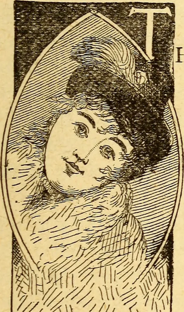 An illustration from Manners, culture and dress of the best American society, including social, commercial and legal forms, letter writing, invitations, &c., also valuable suggestions on self culture and home training, 1893, leaf 412