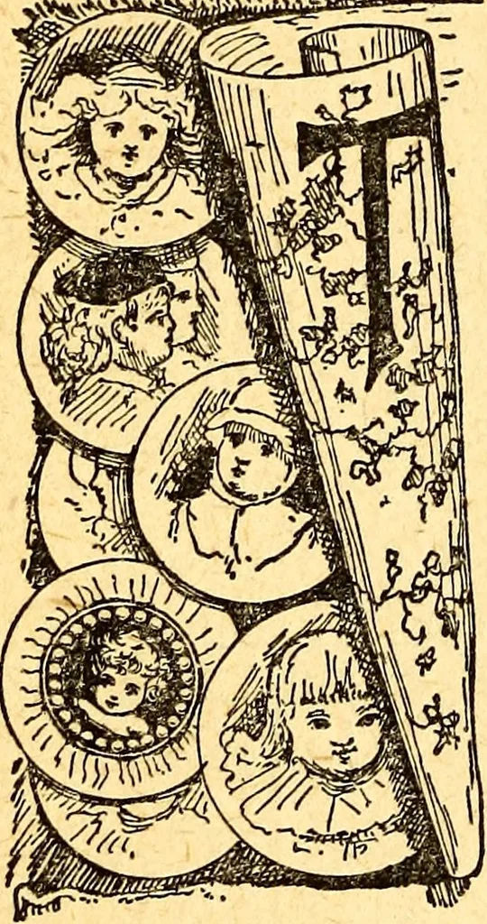 An illustration from Manners, culture and dress of the best American society, including social, commercial and legal forms, letter writing, invitations, &c., also valuable suggestions on self culture and home training, 1893, leaf 435