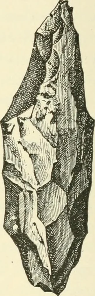 An illustration from Manners and monuments of prehistoric peoples, 1892, leaf 105