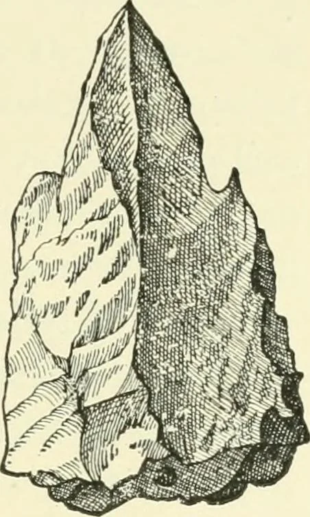 An illustration from Manners and monuments of prehistoric peoples, 1892, leaf 106