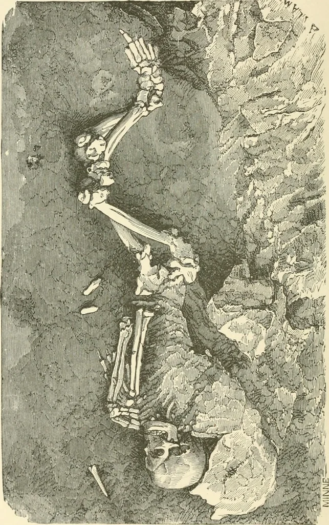 An illustration from Manners and monuments of prehistoric peoples, 1892, leaf 11