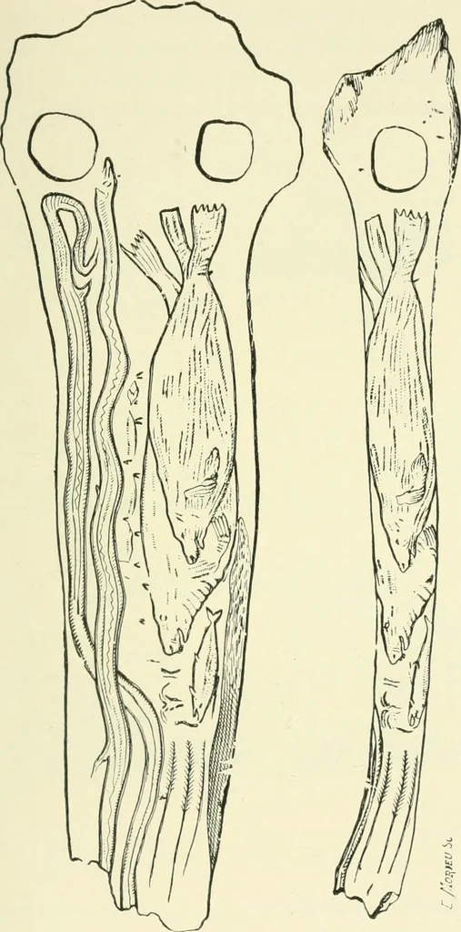 An illustration from Manners and monuments of prehistoric peoples, 1892, leaf 140