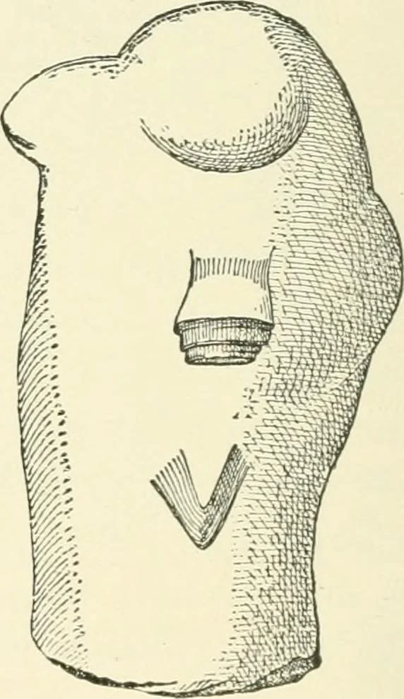 An illustration from Manners and monuments of prehistoric peoples, 1892, leaf 177