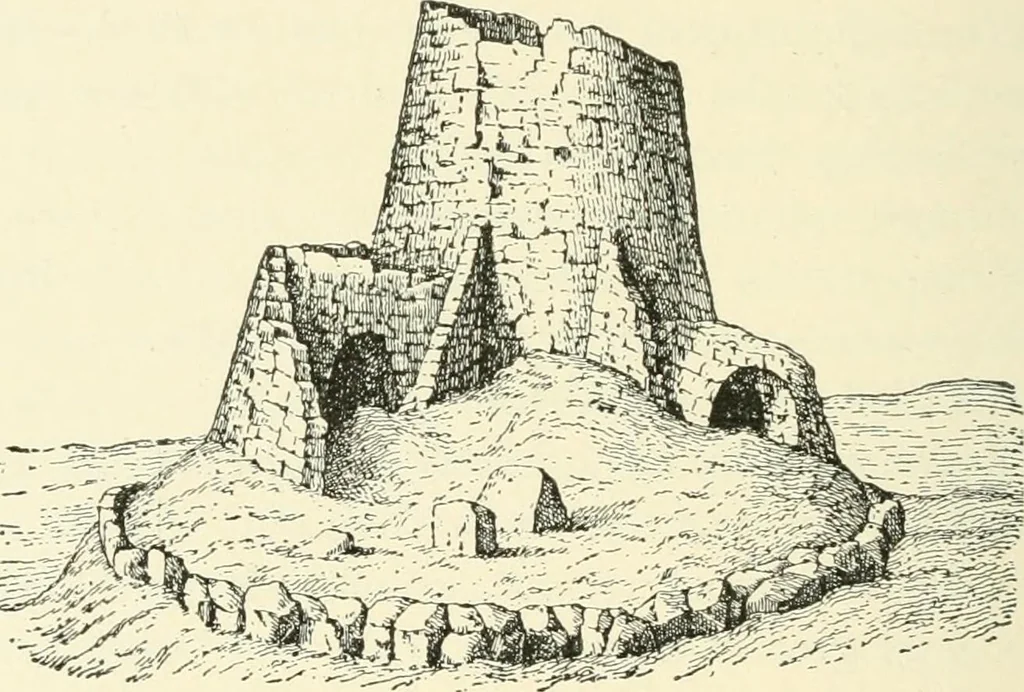 An illustration from Manners and monuments of prehistoric peoples, 1892, leaf 191