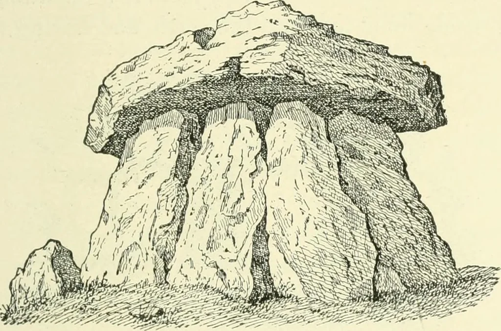 An illustration from Manners and monuments of prehistoric peoples, 1892, leaf 200