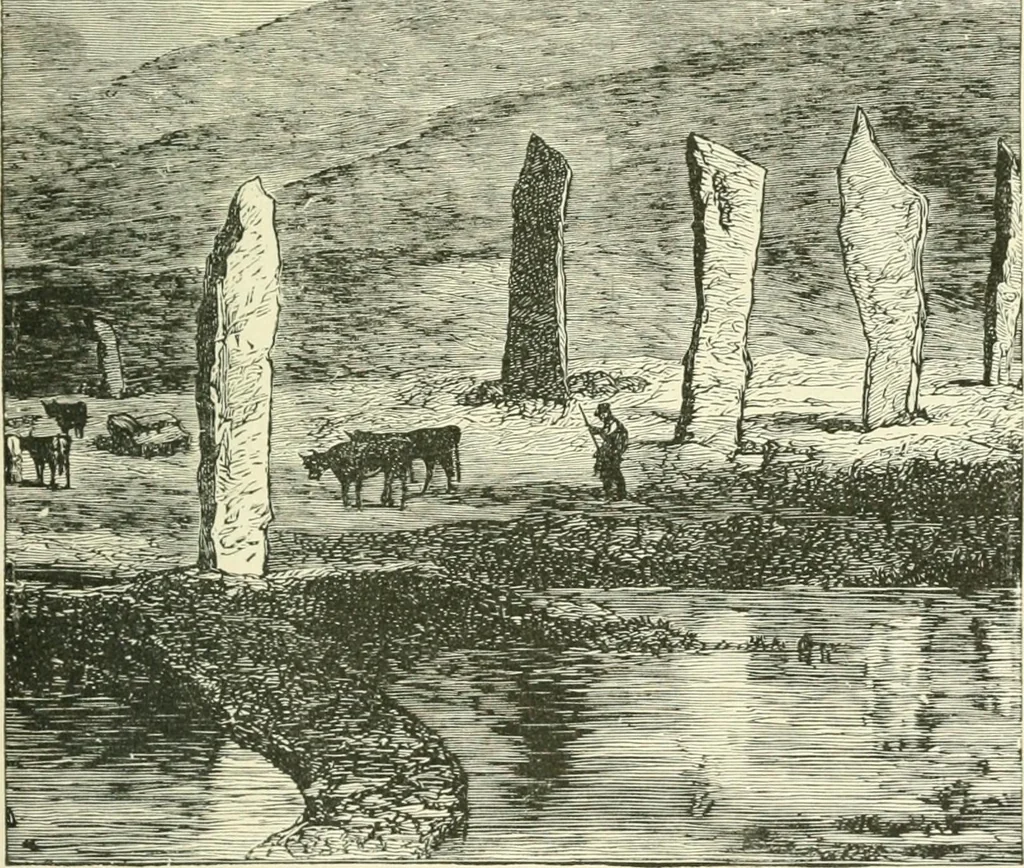 An illustration from Manners and monuments of prehistoric peoples, 1892, leaf 216