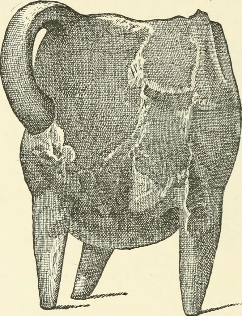 An illustration from Manners and monuments of prehistoric peoples, 1892, leaf 349