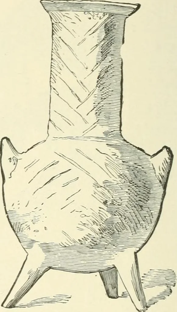 An illustration from Manners and monuments of prehistoric peoples, 1892, leaf 351