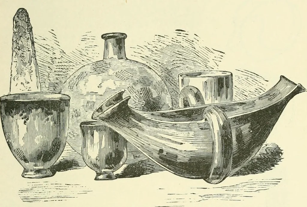An illustration from Manners and monuments of prehistoric peoples, 1892, leaf 358