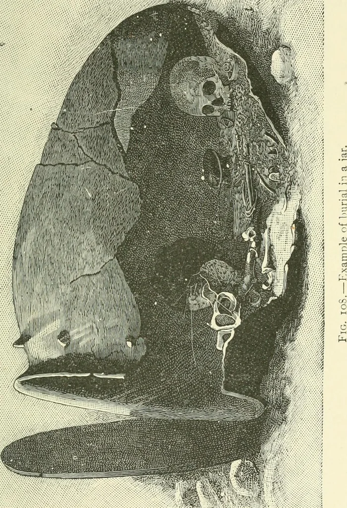 An illustration from Manners and monuments of prehistoric peoples, 1892, leaf 386