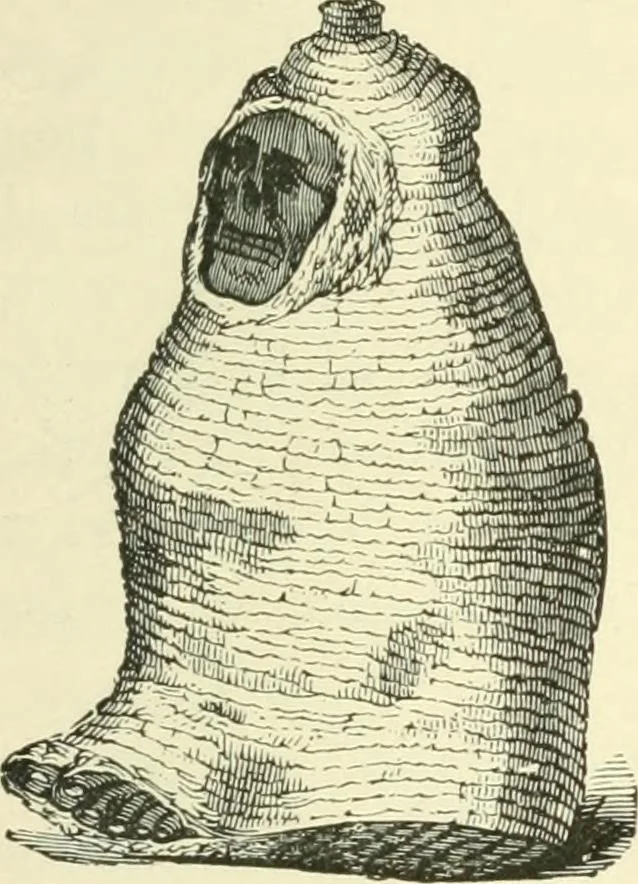 An illustration from Manners and monuments of prehistoric peoples, 1892, leaf 390