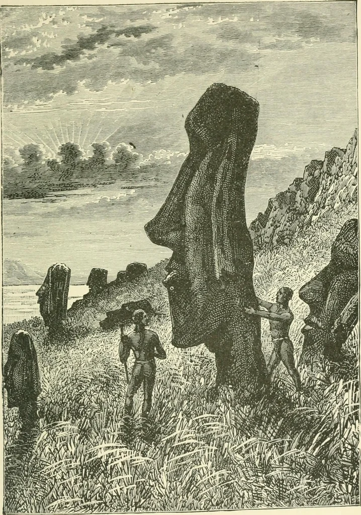 An illustration from Manners and monuments of prehistoric peoples, 1892, leaf 60