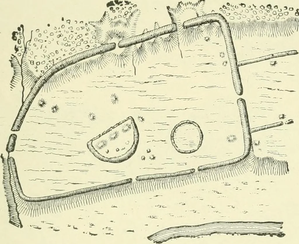An illustration from Manners and monuments of prehistoric peoples, 1892, leaf 62