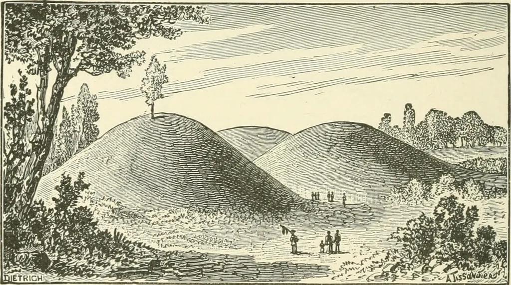An illustration from Manners and monuments of prehistoric peoples, 1892, leaf 63