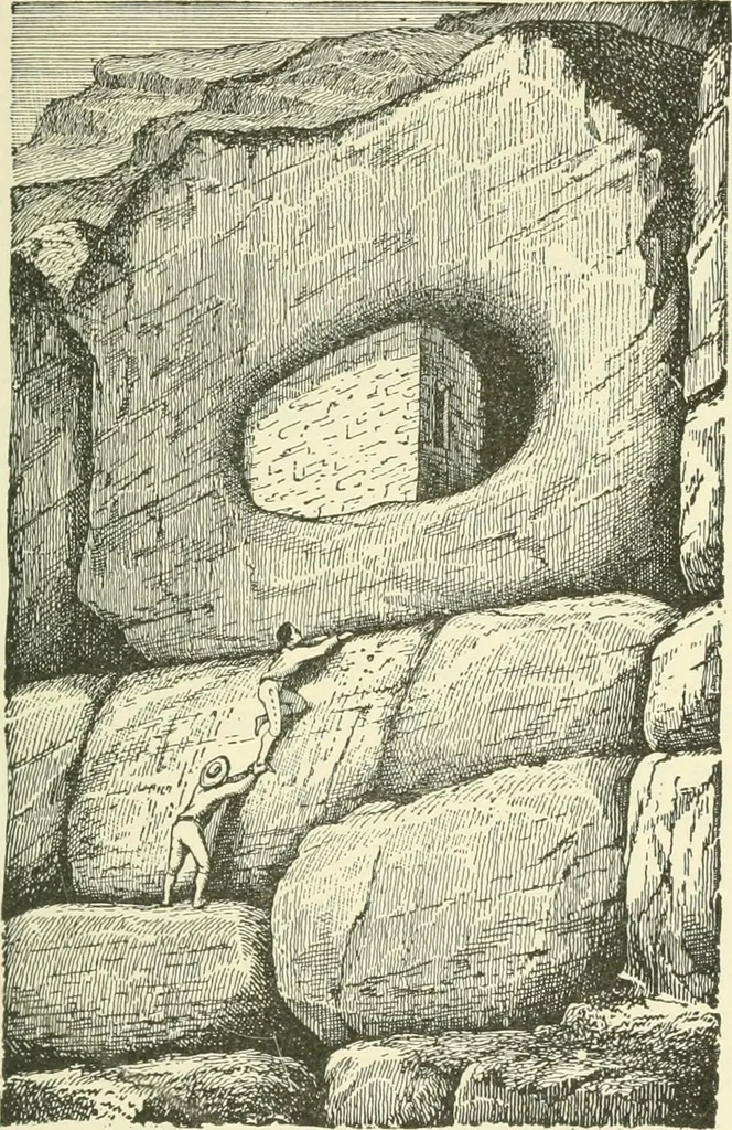 An illustration from Manners and monuments of prehistoric peoples, 1892, leaf 66