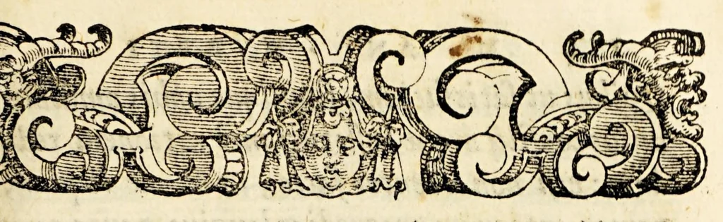 An illustration from M. Antonii Mureti I.C. et. Civis. R. Hymnorum. sacrorum. liber. Eiusdem alia quaedam poematia, 1575, leaf 133