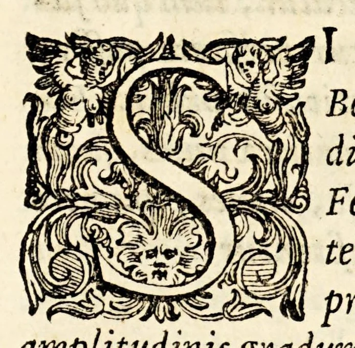 An illustration from M. Antonii Mureti I.C. et. Civis. R. Hymnorum. sacrorum. liber. Eiusdem alia quaedam poematia, 1575, leaf 270