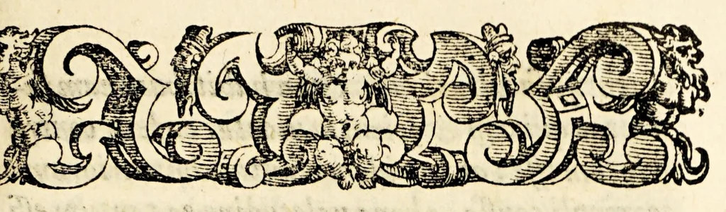 An illustration from M. Antonii Mureti I.C. et. Civis. R. Hymnorum. sacrorum. liber. Eiusdem alia quaedam poematia, 1575, leaf 347