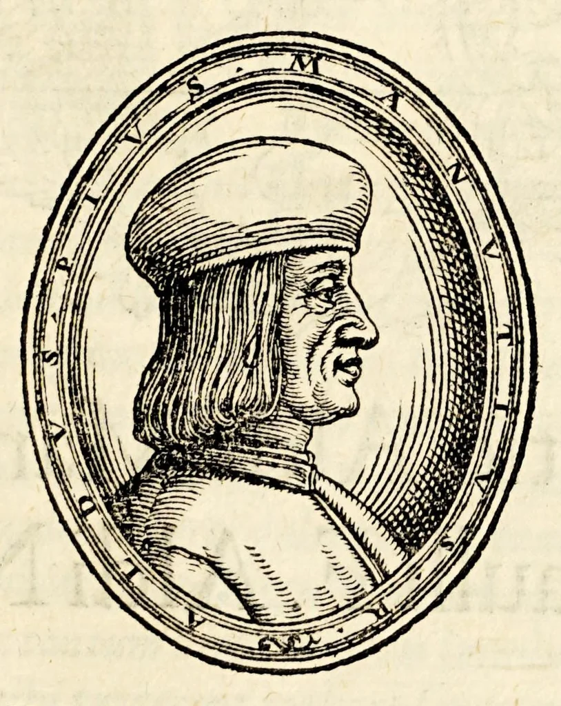 An illustration from M. Antonii Mureti I.C. et. Civis. R. Hymnorum. sacrorum. liber. Eiusdem alia quaedam poematia, 1575, leaf 389