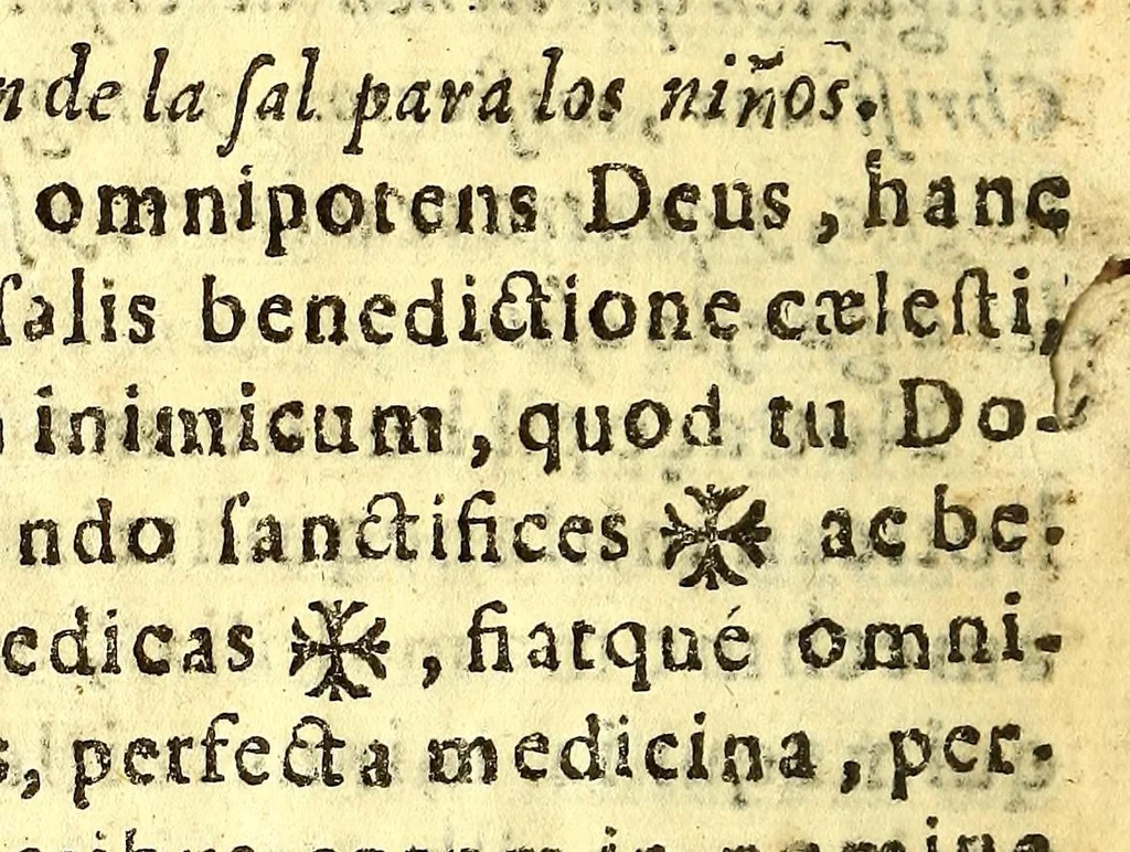An illustration from Manual breue, y forma de administrar los santos sacramentos à los Indios., 1640, leaf 18